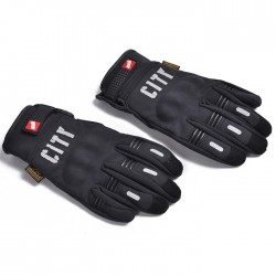 戶外越野賽車全指觸屏手套 摩托車手套 夜反光手套