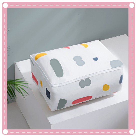 小清新棉被收納袋 簡約行李整理袋 防潮衣服收納袋  搬家打包必備 