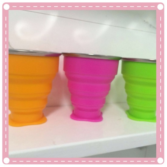 多功能創意摺疊水杯 戶外必備矽膠伸縮杯 方便攜帶摺疊杯