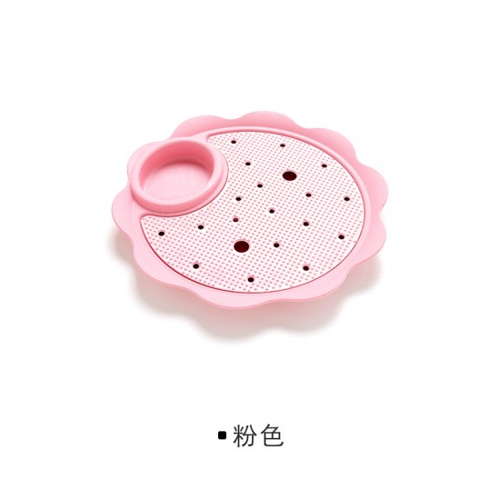 小麥雙層水餃盤 零食水果餐盤 醬醋碟