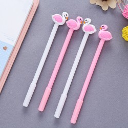 紅鶴造型中性筆 0.5mm黑色中性筆 原子筆