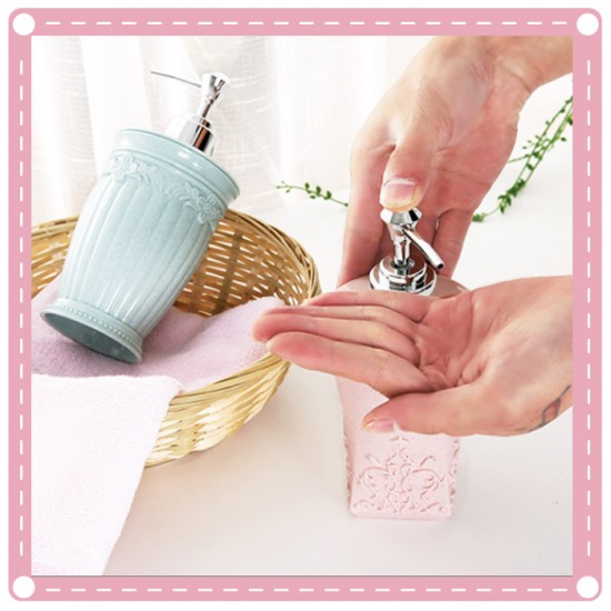 歐式雕花按壓瓶 沐浴瓶 乳液瓶 洗髮乳分裝瓶