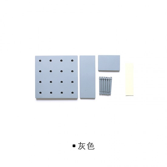 塑膠洞洞板 牆壁裝飾 收納架 牆壁隔板 洞洞置物架