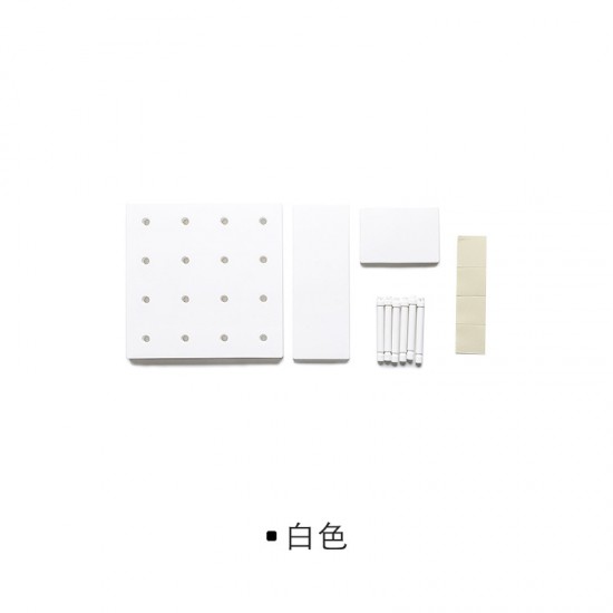 塑膠洞洞板 牆壁裝飾 收納架 牆壁隔板 洞洞置物架