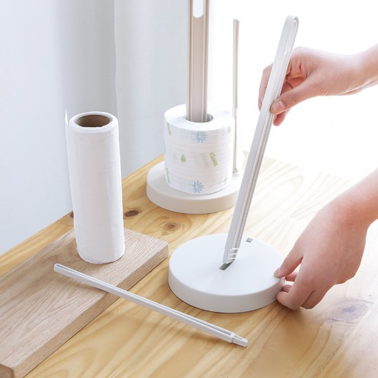 廚房餐巾紙收納架 捲筒紙巾架 創意桌面立式餐巾紙收納架