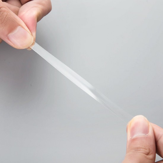 無痕超黏雙面貼70枚入 透明防水圓形貼片 圓點貼