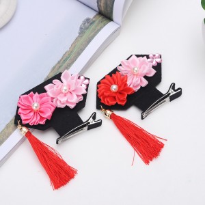 流蘇宮廷格格髮飾 創意格格帽髮夾