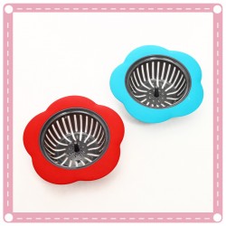 花朵造型水槽防堵塞過濾網 廚房洗手檯過濾器