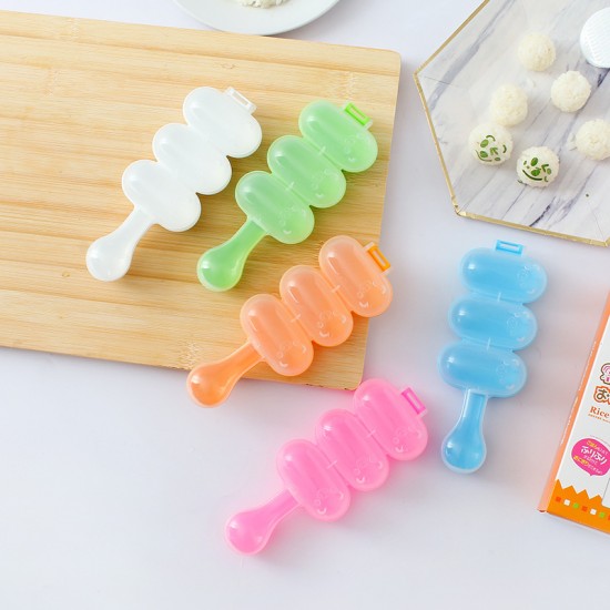 DIY搖搖小飯糰 搖飯糰神器 自製壽司飯糰模