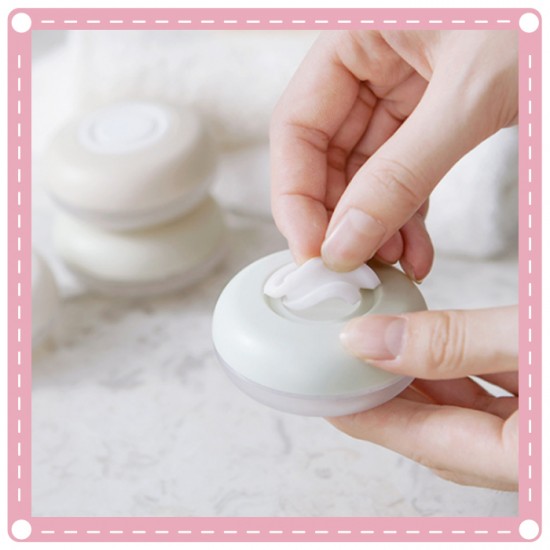 旅行必備按壓分裝瓶 方便攜帶分裝瓶收納盒 洗髮乳 沐浴乳