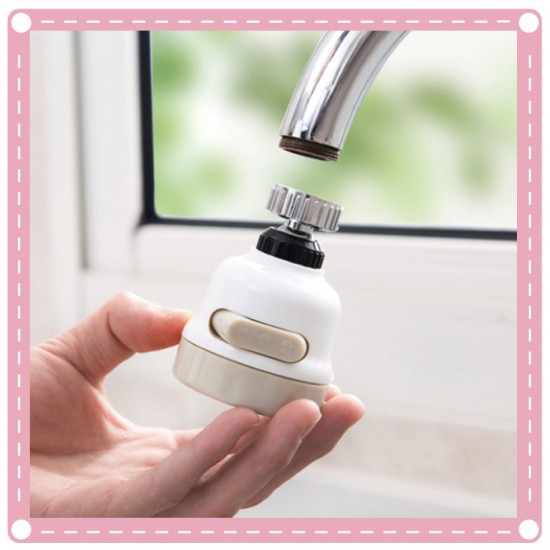 廚房水龍頭加壓節水器 三段式噴頭過濾器 防噴濺濾嘴