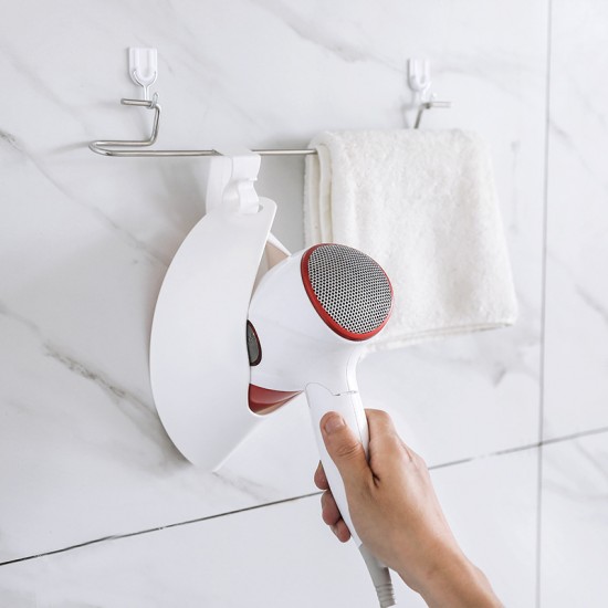 創意吹風機收納架 浴室必備U形掛架 儲物架