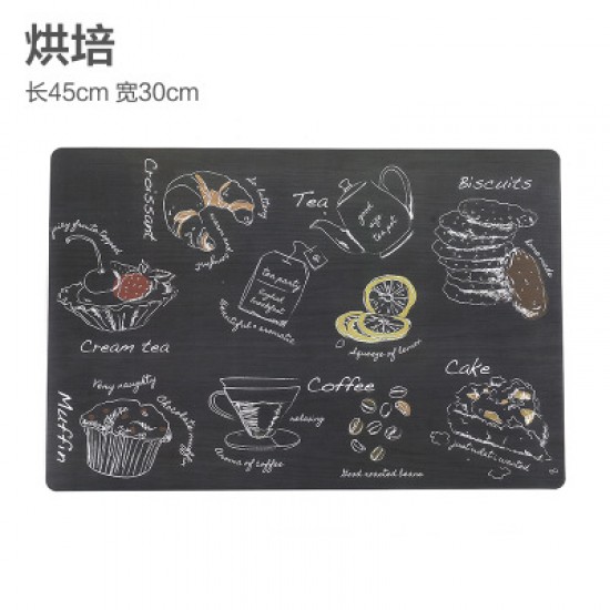 創意PVC防滑隔熱餐墊 防水桌墊 西餐墊