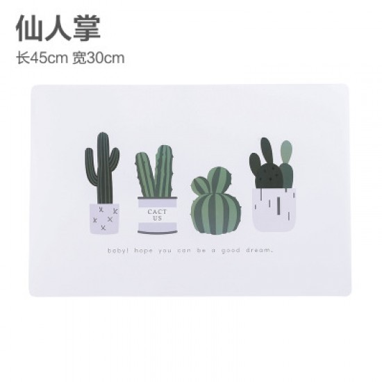 創意PVC防滑隔熱餐墊 防水桌墊 西餐墊