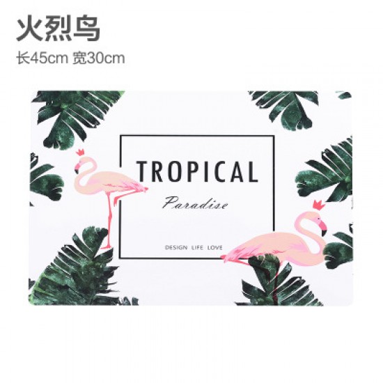 創意PVC防滑隔熱餐墊 防水桌墊 西餐墊