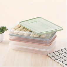 廚房食物PP保鮮盒 簡約水餃餛飩保鮮收納盒
