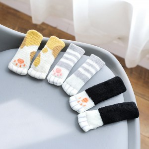 創意貓爪造型椅腳套 靜音耐磨桌腳防護套 可愛造型地板防護套