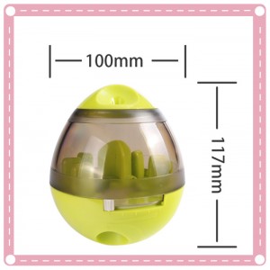 寵物不倒翁餵食玩具 可調節食物大小 創意互動狗狗玩具 餵食器