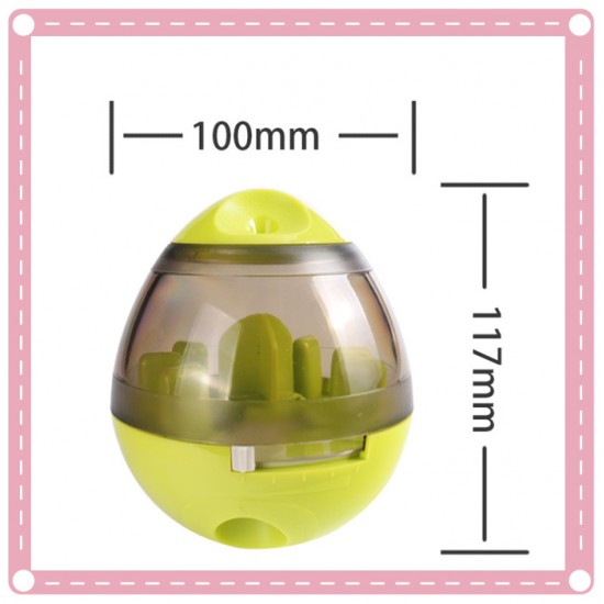 寵物不倒翁餵食玩具 可調節食物大小 創意互動狗狗玩具 餵食器