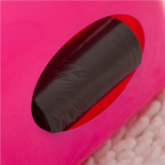 外出遛狗必備寵物垃圾袋 骨頭造型垃圾袋收納器 環保清潔寵物垃圾袋