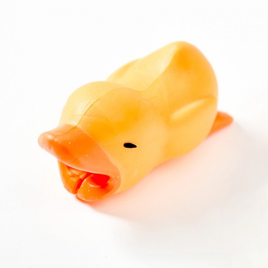 創意立體卡通充電線保護套 可愛動物造型充電線保護套