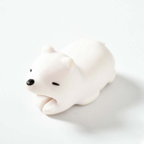 創意立體卡通充電線保護套 可愛動物造型充電線保護套