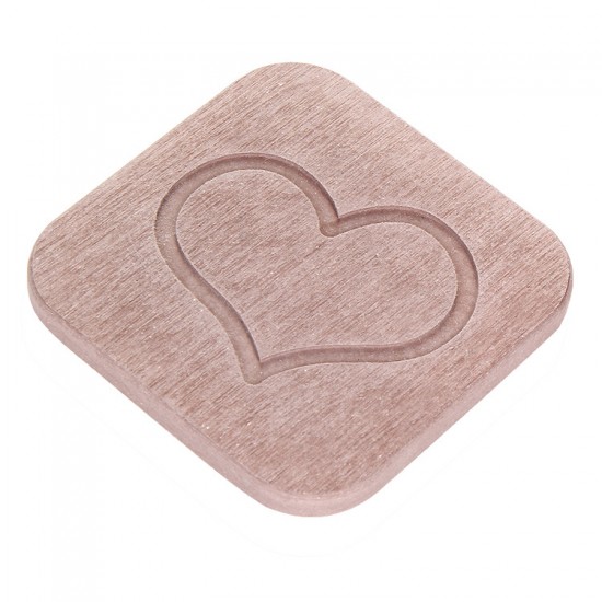 珪藻土愛心超吸水杯墊 辦公室必備防滑吸水杯墊 飲料杯墊