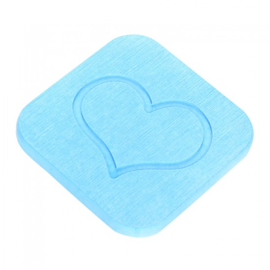 珪藻土愛心超吸水杯墊 辦公室必備防滑吸水杯墊 飲料杯墊