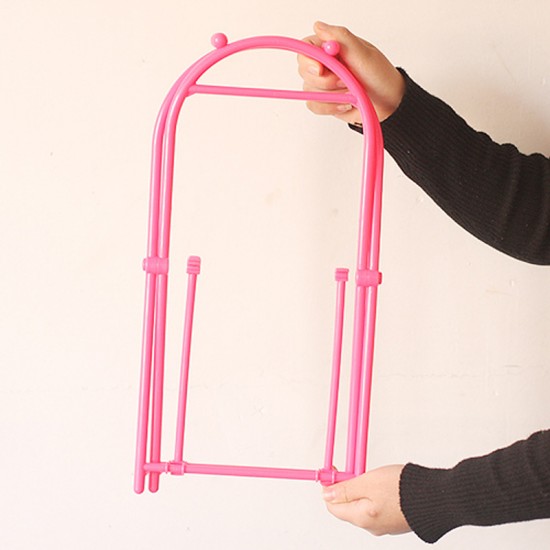 簡易可折疊垃圾收納掛架 垃圾袋收納架 廚房必備手提垃圾袋架