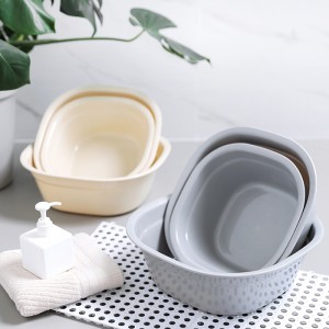 簡約日式加厚洗臉盆 洗菜盆 嬰兒寶寶洗澡盆