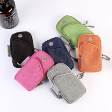 牛津布透氣運動健身臂包 戶外運動手機收納包