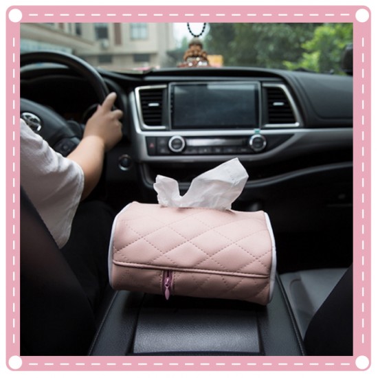 創意PU皮革抽取式面紙套 歐式面紙收納套 車用抽取式衛生紙套