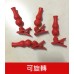 拜拜專用紅色葫蘆造型插香器 中元普渡必備夾式插香器(5入)