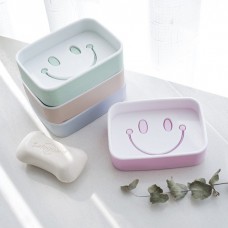 創意浴室必備笑臉香皂盒 微笑肥皂架 瀝水香皂置物架