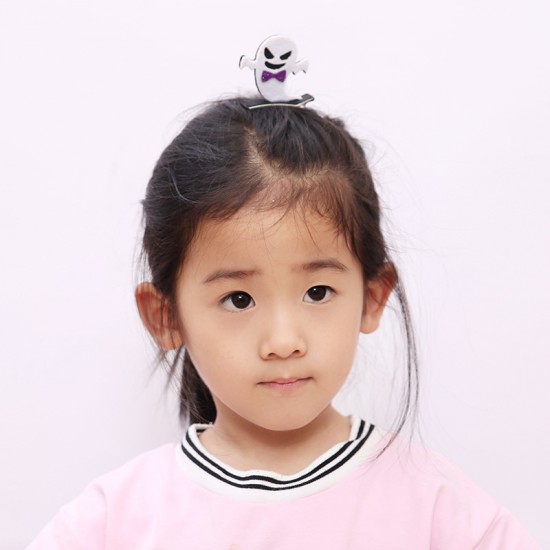 萬聖節必備 化裝舞會立體髮夾 派對蝙蝠骷髏南瓜造型髮夾 頭飾