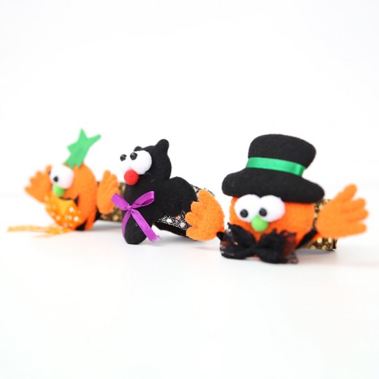 萬聖節必備 拍拍圈手環 南瓜蝙蝠造型手環 派對必備禮物