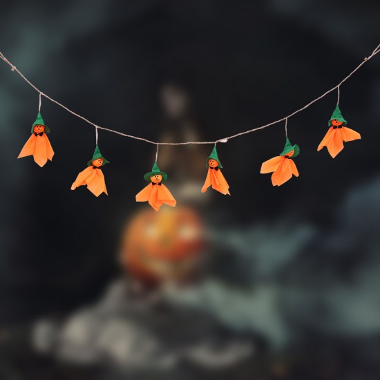 萬聖節必備晴天娃娃拉旗 派對布置裝飾用品