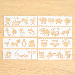 創意鏤空繪畫圖案模板 DIY手帳配件 創意花邊圖案