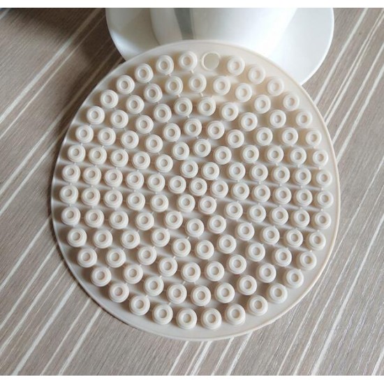 創意矽膠圓型隔熱墊 廚房必備防燙鍋墊 矽膠杯墊