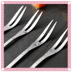 創意愛心造型水果叉 廚房必備餐具 小叉子 創意愛心造型水果叉 廚房必備餐具 小叉子