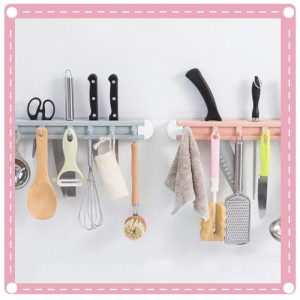 廚房必備無痕廚具掛架 多功能刀架置物架