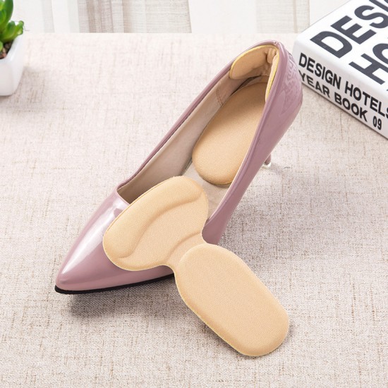 上班族必備二合一防滑後跟貼 T型加厚防磨腳後跟貼