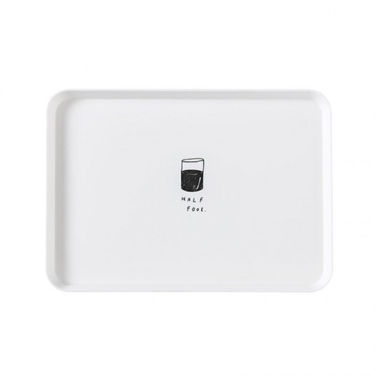 簡約北歐風長方形托盤 創意居家早餐盤 端盤 茶盤 點心托盤