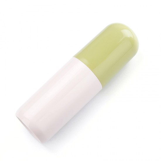 創意藥丸造型牙刷牙膏收納盒 旅行必備牙刷盒 漱口杯