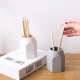 簡約多功能矽膠筆筒 辨公室文具收納桶 矽膠防滑筆筒