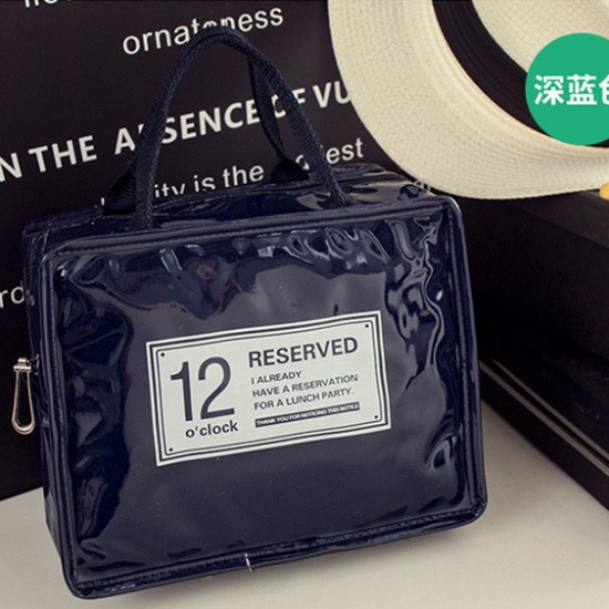 戶外防水保溫野餐包 亮面便當袋 外出旅行必備保溫保冷袋