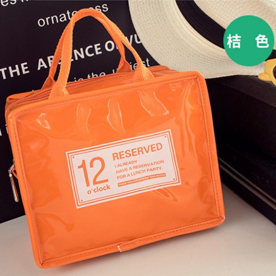 戶外防水保溫野餐包 亮面便當袋 外出旅行必備保溫保冷袋