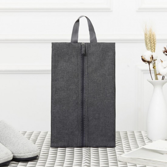 旅行牛津布鞋子收納袋 簡約可折疊收納鞋包 旅行收納鞋袋