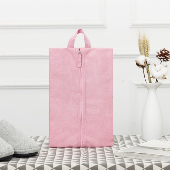 旅行牛津布鞋子收納袋 簡約可折疊收納鞋包 旅行收納鞋袋