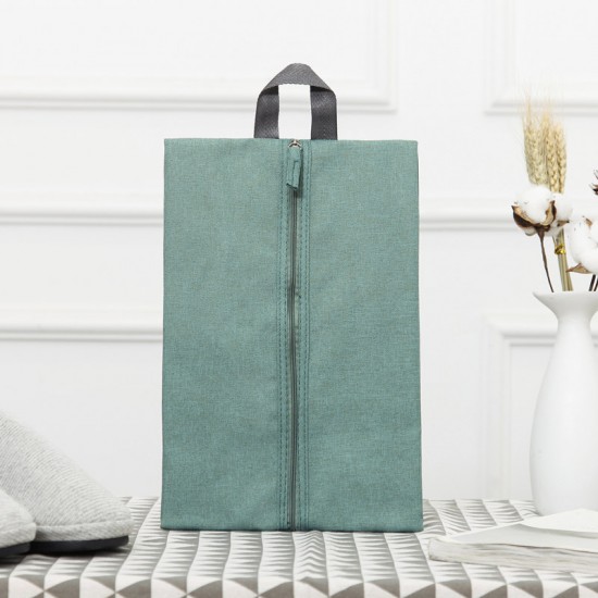 旅行牛津布鞋子收納袋 簡約可折疊收納鞋包 旅行收納鞋袋